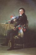 Francisco de Goya Ferdinand Guillemardet French Ambassador in Spain (mk05) oil on canvas